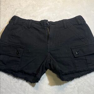 Lucky Brand Women's Black Cargo Shorts